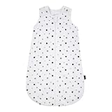 Alvi Mull-Schlafsack Sterne grau