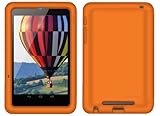 Bobj Rugged Case for Nexus 7 1st Generation 2012 WiFi or 3G/4G Tablet (Not for Nexus 7 FHD 2nd Generation 2013) - BobjGear Protective Cover - Outrageous Orange