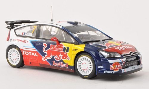 Citroen C4 WRC, No.7, Red Bull, WRC, Rally Portugal, 2010, Modelo de Auto, modello completo, SpecialC.-70 1:43
