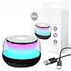 Setty Altoparlante Bluetooth Piccolo - Altoparlante USB con Slot per Schede Micro-SD - Cassa Bluetooth con Radio e Illuminazione RGB - Mini Cassa Bluetooth con Lunga Durata della Batteria
