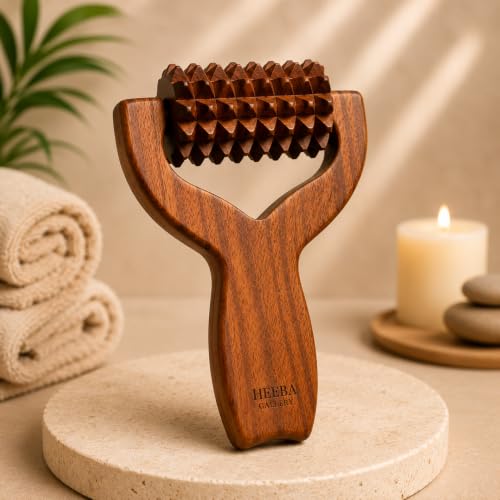Image of Balayantra for Hair Growth Roller | Head Bala Yantra Wooden Derma Balyantra Wood Massage & Scalp Massager - Pain Relief Blood Circulation || SM01