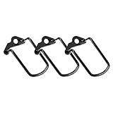RMISODO 3 Pieces Bike Bicycle Rear Derailleur Guard Rack Protector Adjustable Cycling Rear Derailleu