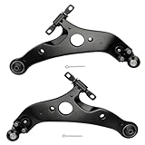 DRIVESTAR MS86169 MS86170 Front Lower Control Arms w/Ball Joint & Bushing for 2004-2010 Toyota Sienna, Both Driver and Passenger Side Front Suspension Sienna Lower Control Arm Ball Joint Assembly