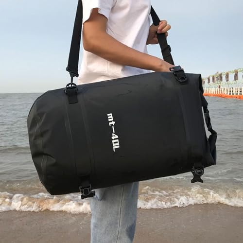 Evita el Agua en tu Equipaje con el Bolso Impermeable 40 litros para Moto 3