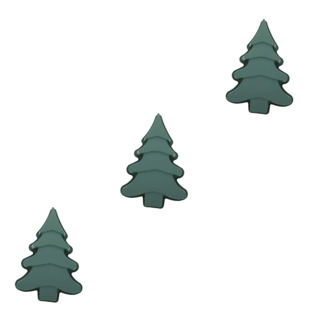 TOPBATHY Albero Natale Torta 3 Pz Stampo in Silicone Stampo Da Natalizio Per Candele Cubo Regalini Di Natale Bomboniere Natalizie Per Dolci in Silicone Per Torta Multifunzione