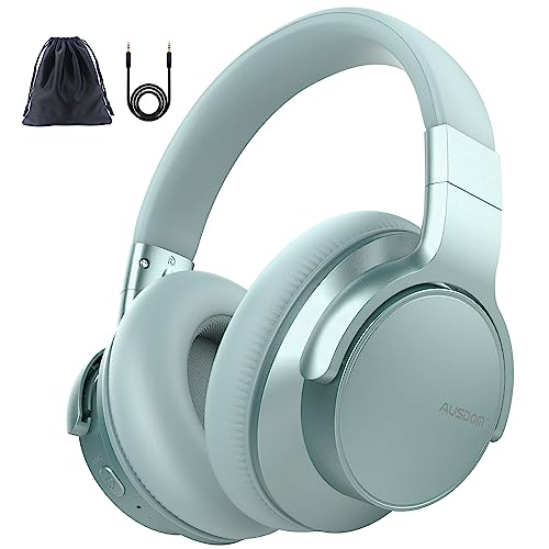 AUSDOM Wireless Noise Cancelling Headphones Bluetooth, E7