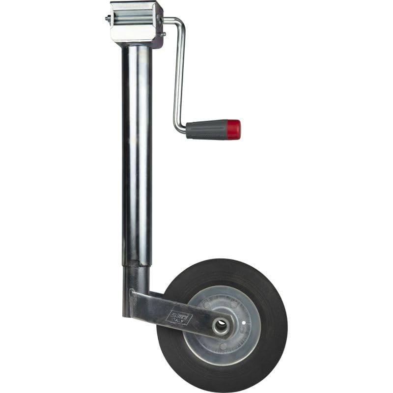 Stützrad mit seitlicher Kurbel 150 kg