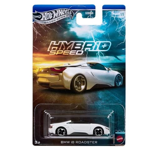 Hot Wheels Silver Series BMW i8 Convertible 1:64 miniatura 1