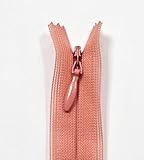 uni Reißverschluss Verdeckt Nahtfein 40cm coralle