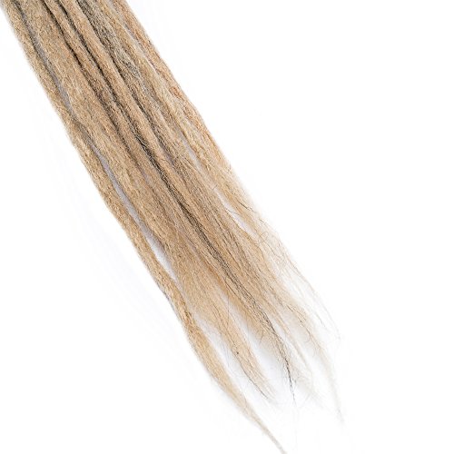 24" Dreadlock Extension Ombre For Hip-Hop Synthetic Heat Resistant Crochet Braiding Hair Handmade Reggae Extension Twist Braiding Hairpiece Box Braid For Man Women(10Strands/2Packs,Black To Blonde) #TOP4