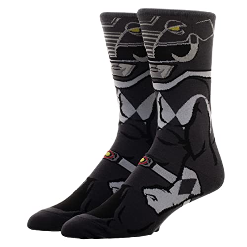 Power Rangers Black Power Ranger Crew Socks