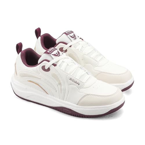 Image of ASIAN Hypercushion Mojo-08 Men's Premium Sneaker with E-TPU Midsole | Memory Foam Technology with TPR Low-Top Style | Ideal for Travel & Daily Style