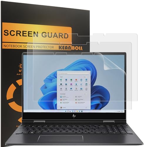 3 Pack Designed for HP Envy x360 2-in-1 15.6 Inch Touchscreen Laptop Screen Protector (15-ey/15z-ey/15-ew/15t-ew Series), Anti-Glare and Anti Fingerprint (Matte) Shield -Compatible with HP pencil
