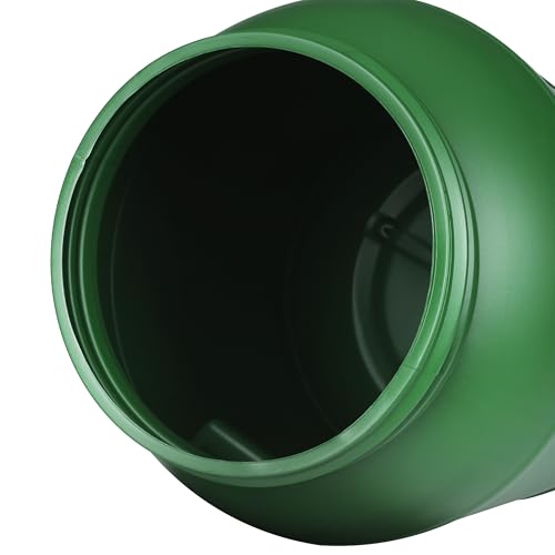 F & R Kleines Fass 30 Liter aus HDPE zur Aufbewahrung I Futtertonne Pferd I Wassertank Weithalsfass mit Deckel I Wasserfass I Sauerkrautfass I Gurkenfass Gärfass I Maischefass