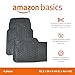 AmazonBasics - Alfombrilla de goma ultrarresistente para coches, todocaminos y camiones hecha...