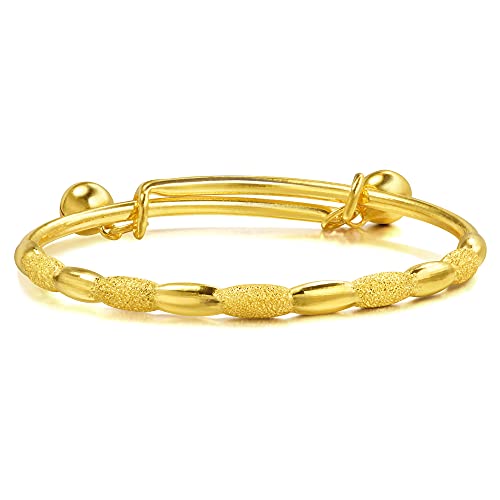 Image of CHOW SANG SANG 999.9 24K Gold Chinese Gifting Collection Price-by-Weight 7.11g Gold Bangle for Tiny Size 39549K