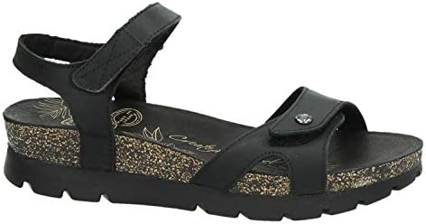 Panama Jack Women's Sulia Basics Ankle Strap Sandals, Black Black B2, 9 | Image 1