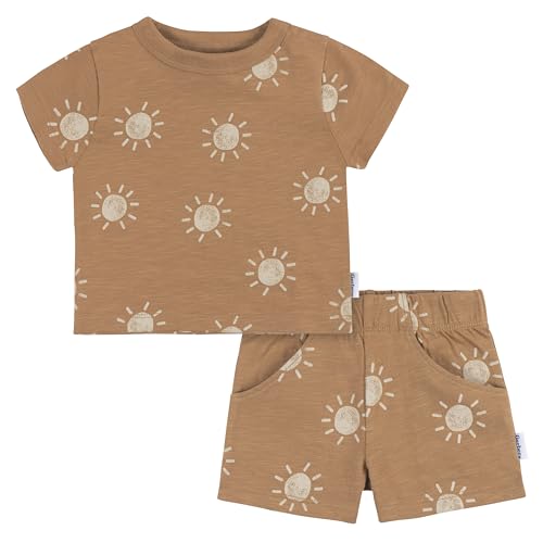Image of Gerber baby-boys Toddler T-shirt and Shorts Set