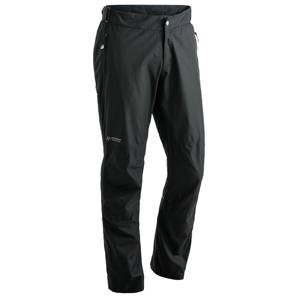 Maier Sports Men's Noir Trousers Raindrop
