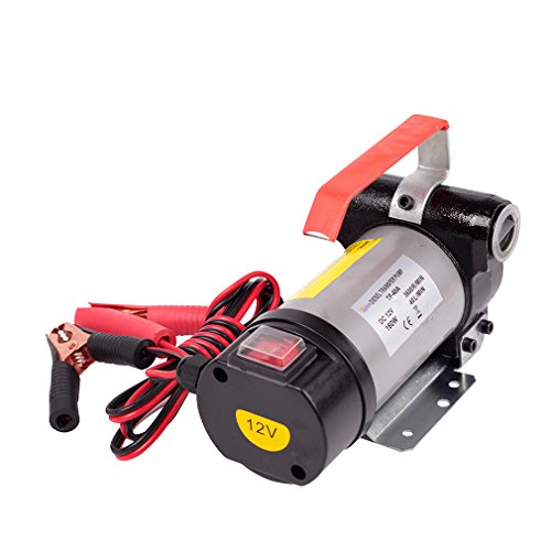 Trupow 12V Dc 10Gpm Electric Self-Priming Diesel Kerosene Oil Fuel Transfer Extractor Pump #TOP2