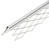Photo Gallery dielleshopping paraspigolo per intonaco 5 maglie acciaio zincato argento 2,80x35 mm - confezione da 10 pz Photo Gallery dielleshopping paraspigolo per intonaco 5 maglie acciaio zincato argento 2,80x35 mm - confezione da 10 pz