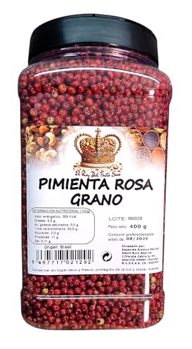 Pimienta Rosa en grano 400 gr - El Rey del Fruto Seco