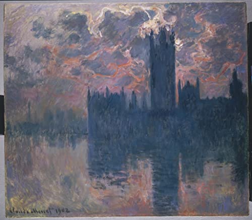 Décoration Chambre terne : ravivez vos murs avec le tableau Monet 60x90cm