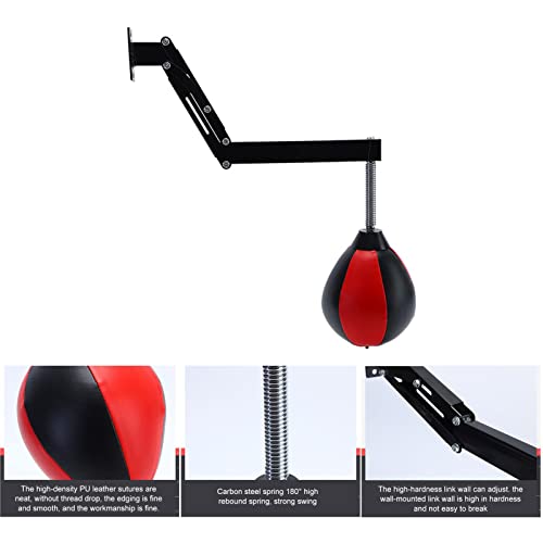 veloperfuração, veloboxe montada na pare, velobola reflexa boxe ajustável em altura para equipamento