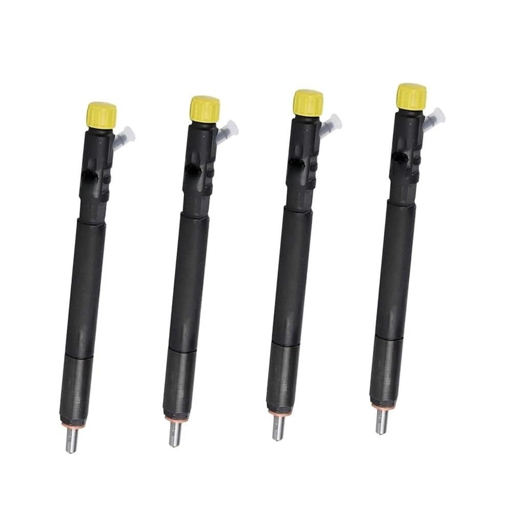 Fyuvdtuv One Color 4Pcs Fuel Injector Ejbr03401d A6640170021 Compatible For Delphi Ssangyong Actyon Kyron Rexton Sport 2.0 Euro 3