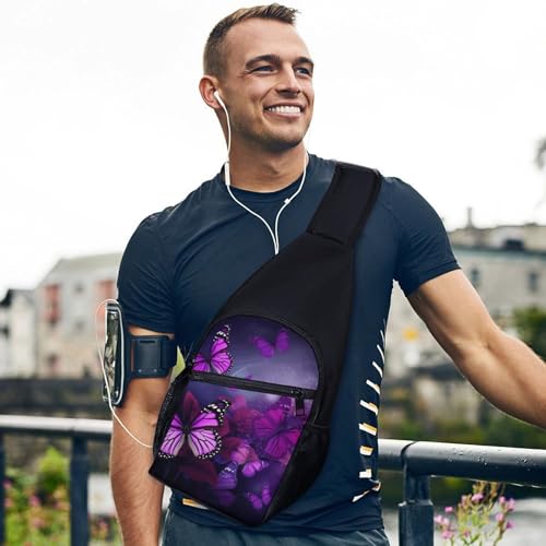 Mochila pequeña morral cruzado para senderismo unisex miniatura 6