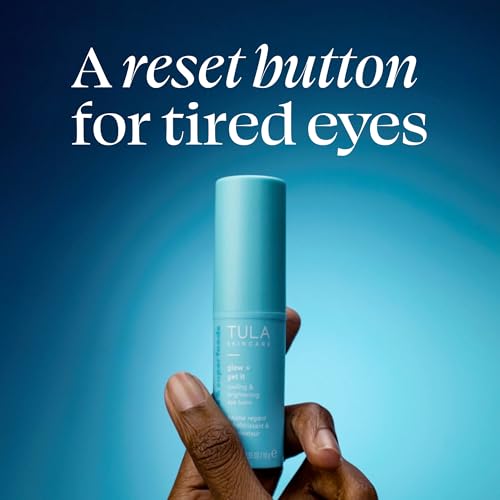 Image of TULA Skin Care Spresso Energizing Eye Balm - Energizing & Hydrating Caffeine Under Eye Treatment for Dark Circles, Portable and Perfect to Use On-the-go, 0.35 oz.