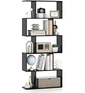 Amazon｜Giantex オープンシェルフ 5段 収納ラック ディスプレイラック