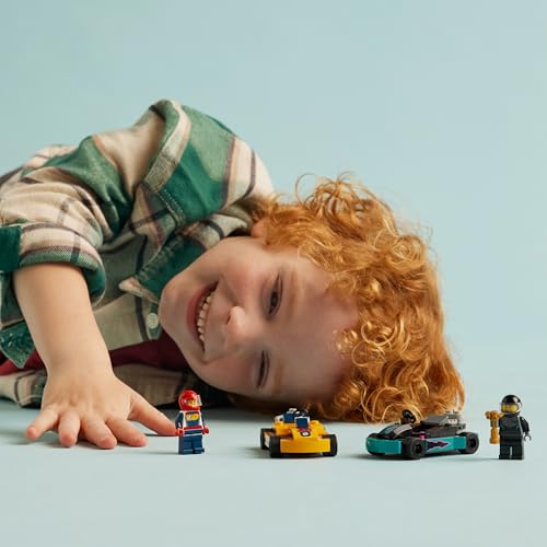 Image of LEGO City Go-Karts and Race Drivers Toy Playset for Ages 5 Plus 60400