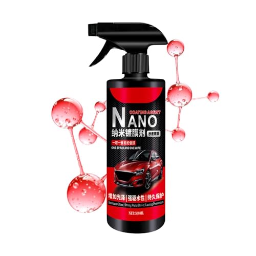 Spray de revestimiento para vehículos contra manchas difíciles en ventanas de motos y coches