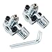 (2 PACK) BPV-31 Bullet Piercing Valve 3 in 1 Access Replacements for Air Conditioners HVAC 1/4", 5/16", 3/8" Tubing