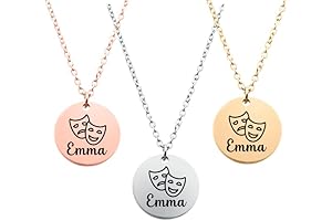 Personalized Drama Pendant Necklace