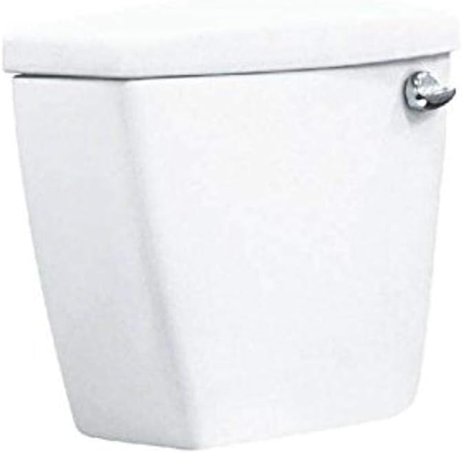 Transolid TT-1480-01RH Harrison Vitreous China Tank Only with Right-Hand Trip Lever, White
