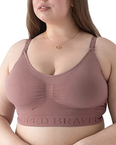 Kindred Bravely Simply Sublime Seamless Nursing Bra for Breastfeeding | Wireless Maternity Bra