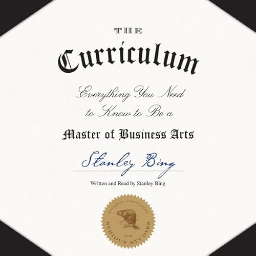 The Curriculum Audiolivro Por Stanley Bing capa