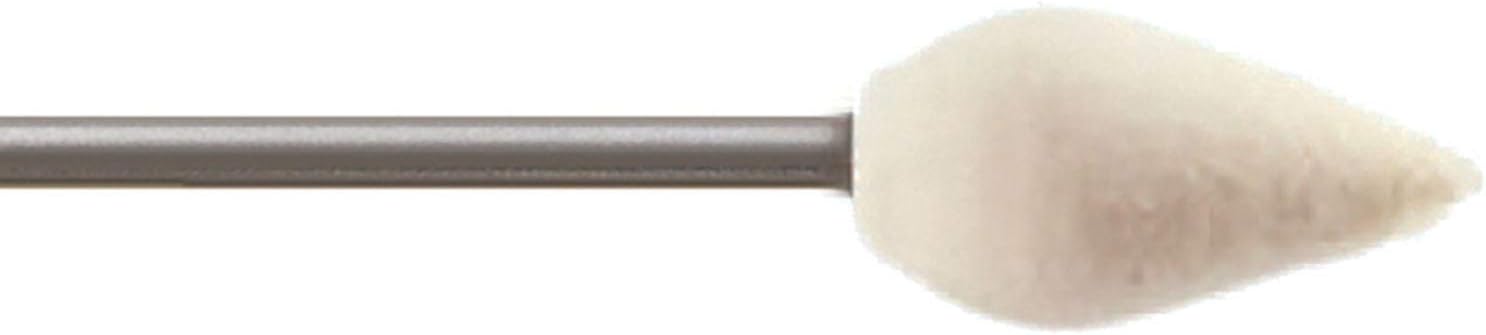 ORO - Mounted Felt Bob-Medium Flame, 10x20mm, 2.35mm (12 pk)