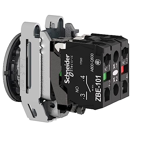 Schneider Electric Pulsante, Spdt, Luminoso Montaggio A Pannello - 5