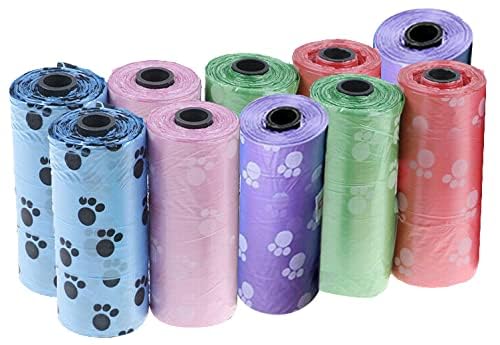 Emcrovi Dog Poop Bags 8 Roll in 1 Pack Dog Waste Pick Up Biodegradable Garbage Bags Poop Bags (B0C7GW8QPD) Amazon Price History, Amazon Price Tracker