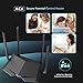 Tenda AC6 Router Inalámbrico Inteligente de Doble Banda (AC1200, 4 Puertos Megabit,...