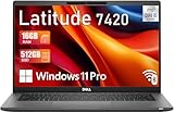 Dell Latitude 7420 14-inch FHD (1920×1080) Laptop Computer, Intel Core i5-1145G7,16GB RAM, 512GB SSD, HDMI, Thunderbolt 4, Windows 11 Pro (Renewed)