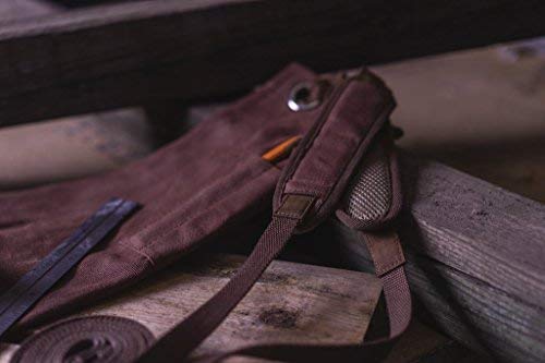 Woodworking Apron, Heavy Duty Waxed Canvas Work Apron With Pockets - M-Xl Shop Apron For Men With Double Stitching, And Comfy Design - Brown, Adjustable Back Straps Texas Canvas Wares #TOP5
