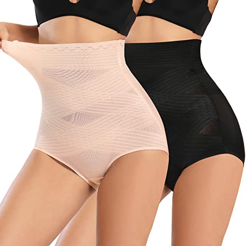 Joyshaper Bauchweg Unterhose Damen Shapewear Miederpants Miederhose Bauch Weg Miederslip Taillenslip Formslip Hoch Taille Figurformende Unterwäsche Nahtlose Höschen Cover