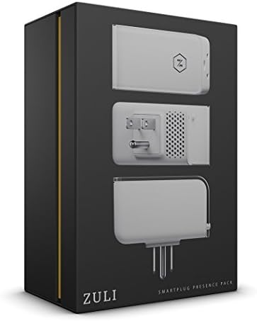 Zuli Smartplug: Smart Home Control, Dimmer, Energy Monitor & Timer (Presence 3 Pack)