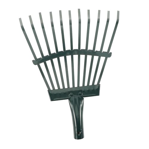 NULYLU Rastrillo De Jardín De Carbono para Limpieza Jardinería Herramienta para Césped y Actividades Al Aire