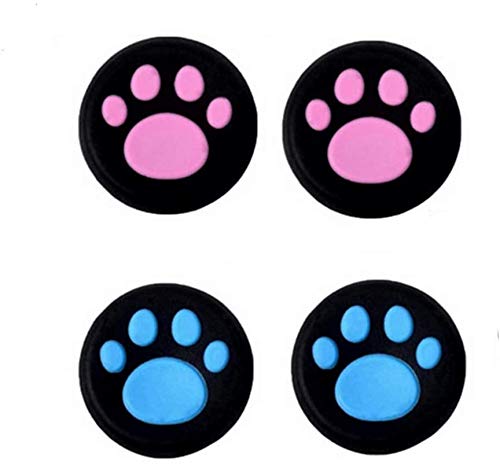 Analoger Daumengriff, Silikon, Daumengriffe, Joystick-Abdeckung für Nintendo PS4, PS3, Xbox 360, Xbox One Switch Pro, Wii u Controller, Ersatz (#6), 4 Stück