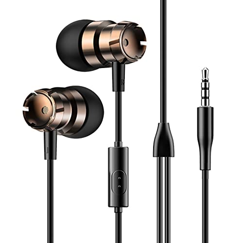 Headphones Earphones Earbuds Earphones, Noise Islating, High Definition, Stereo for Samsung, iPhone,iPad, iPod and 3.5mm D...